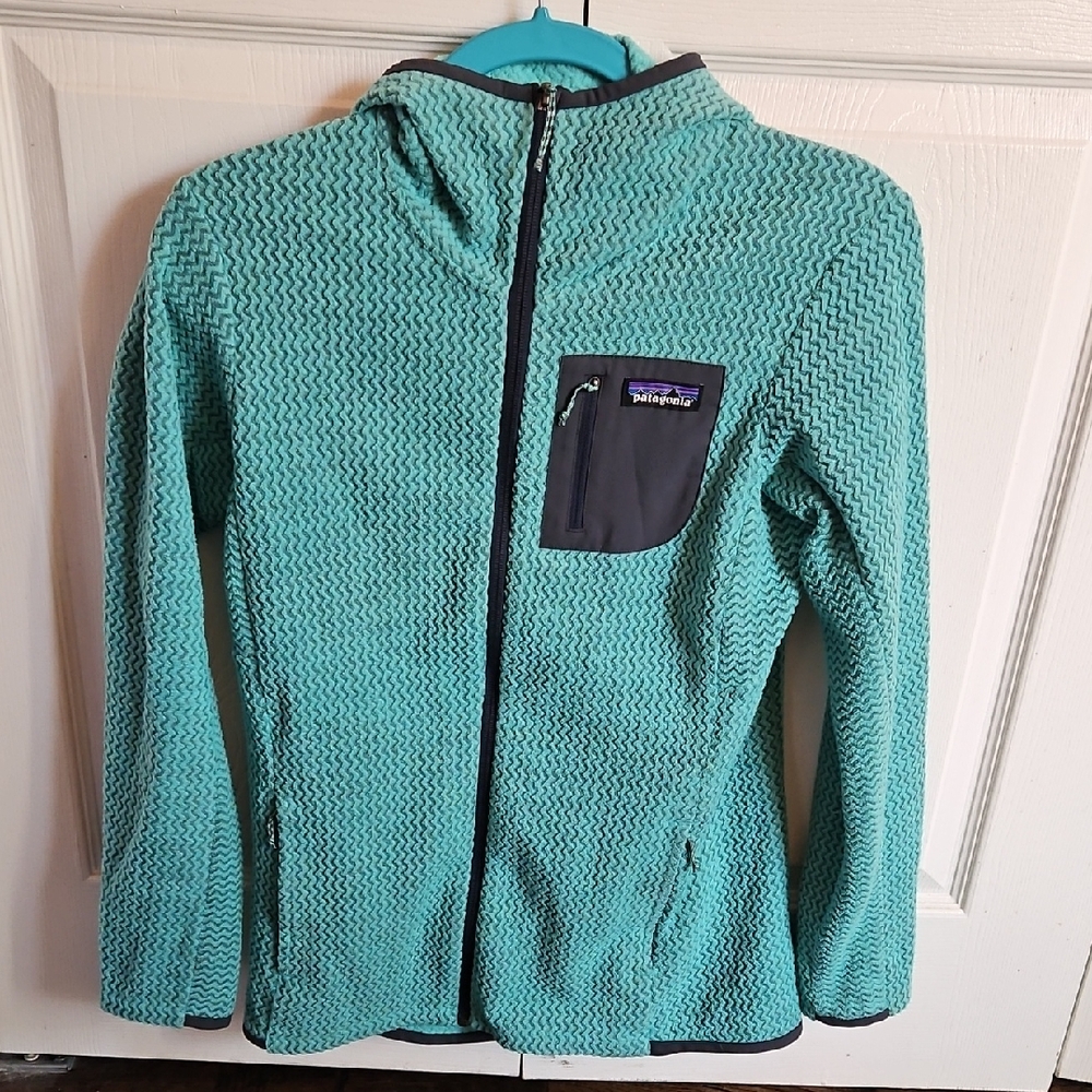 Patagonia Teal and Gray Utility Jacket